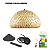LUSTRE ARTESANAL DE BAMBU 43CM - MALIBU - Imagem 4