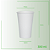 800 Copos de Papel Branco 300ml - Imagem 1
