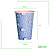 1000 Copos de 180ml Tema Pingos em Papel - Imagem 1
