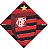 Quadro Escudo do Flamengo nº 01 3d Mosaico 01 Peça - Imagem 1