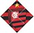 Quadro Escudo do Flamengo nº 01 3d Mosaico 04 Peças - Imagem 1