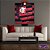 Quadro Escudo do Flamengo nº 01 3d Mosaico 06 Peças - Imagem 9