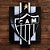 Quadro Escudo do Atlético Mineiro 3D Mosaico Madeira  Grande - Imagem 8