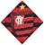 Quadro Escudo do Flamengo nº 01 3d Mosaico 25 Peças - Imagem 1