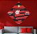 Quadro Escudo do Flamengo nº 01 3d Mosaico 36 Peças Personalizado com a Frase ou Dedicatória a Seu Gosto - Imagem 3