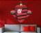 Quadro Escudo do Flamengo nº 01 3d Mosaico 25 Peças Personalizado com a Frase ou Dedicatória a Seu Gosto - Imagem 3
