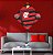 Quadro Escudo do Flamengo nº 01 3d Mosaico 16 Peças Personalizado com a Frase ou Dedicatória a Seu Gosto - Imagem 7