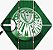 Quadro Escudo do Palmeiras nº 01 3d Mosaico 07 Peças - Imagem 3