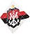Quadro Escudo do Flamengo nº 02 3d Mosaico 25 Peças - Imagem 6