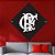 Quadro Escudo do Flamengo nº 03 3d Mosaico 25 Peças - Imagem 7