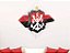 Quadro Escudo do Flamengo nº 2 3D Mosaico 16 Peças - Imagem 9