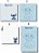 Bloco de notas Stitch 50 folhas  Memo Pad / Notepad - Imagem 1