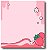 6 Bloco de Notas, Blocando Fofo Morango 50 folhas  Memo Pad / Notepad - Imagem 3