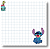 6 Bloco de notas Stitch 50 folhas  Memo Pad / Notepad - Imagem 5