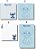 6 Bloco de notas Stitch 50 folhas  Memo Pad / Notepad - Imagem 1