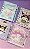 Kit 5 caderneta, bloco de notas Sanrio, Kuromi, Cinnamoroll, My Melody - Imagem 1