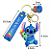 3 Chaveiros Stitch emborrachado G 3D - Imagem 5
