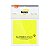 Bloco Smart Notes Eletrostático 76x76mm Amarelo Pastel com 30 Folhas BRW - Imagem 1