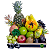 Cesta de Frutas Tropical Arte - Imagem 1