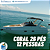 06 HORAS - 26 pés Coral - até 12 Pessoas - Imagem 1