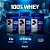 100% Whey Pote 900G - Max Titanium Sabor Leite - Imagem 2