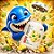 WHEY BEEF PROTEIN ABACAXI COM HORTELÃ SHARK PRO 900gr - Imagem 3