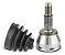JUNTA HOMOCINÉTICA HOMOCINÉTICO FIESTA KA 1.0 99 00 01 02 03 04 05 06 ZETEC ROCAM SEM ABS DENTES EXTERNO 25 INTERNO 20 VT5066 - Imagem 3