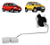 SENSOR NÍVEL BOIA COMBUSTIVEL CROSS FOX 1.0/1.6 03 04 05 06 4CIL. 8V FLEX 2327/T010099 - Imagem 1
