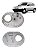 FLANGE TAMPA COMBUSTIVEL UNO 1.0/1.3/1.5 97 98 99 00 01 02 03 04 MPI (MARELLI) AMD62589/T030014/2411 - Imagem 1