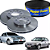 DISCO FREIO DIANTEIRO VENTILADOAstra Vectra Zafira 2.0/2.2/2.4 94 95 96 97 98 99 00 01 02 03 04 05 06 07 08 09 10 11 HF26B VALOR UNITÁRIO (COMPRE 2 PEÇAS) - Imagem 1