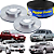 DISCO FREIO DIANTEIRO VENTILADO Clio Express Kangoo Logan Megane Sandero Scenic Symbol R19 1.6/1.8 8v/16v 95 96 97 98 99 00 01 02 03 04 05 06 07 08 09 10 11 12 13 14 15 16 Com Abs HF549 VALOR UNITÁRIO (COMPRE 2 PEÇAS) - Imagem 1