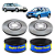 DISCO FREIO DIANTEIRO VENTILADO Com Abs Passat Variant Vento 2.0i/2.8i Vr6 8v/16v 94 95 96 97 98 99 Polo 1.6i/2.0i 8v 02 03 04 05 06 07 08 09 10 11 12 13 14 15 HF03A VALOR UNITÁRIO (COMPRE 2 PEÇAS) - Imagem 1