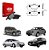 PASTILHA FREIO ALFA ROMEO 145/146/155 SPIDER BRAVA 95/04 DOBLO ADVENTURE 1.8 02/10 IDEA 07/10 LINEA 1.9 03/10 MAREA 98/05 PALIO WEEKEND ADVENTURE LOCKER 1.8 03/10 95 96 97 98 99 00 01 02 03 04 05 06 07 08 09 10 ECO1296/SYL1180/N534 - Imagem 1
