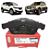 PASTILHA FREIO CAPTUR 2.0 16V 17/ DUSTER OROCH 2.0 16V 11/ FLUENCE 1.6/2.0 11/ NOVO SANDERO 2.0 15/23 11 12 13 14 15 16 17 18 19 20 21 22 23 ECO1495/SYL1359/N453 - Imagem 1