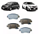PASTILHA FREIO ETIOS YARIS 1.3/1.5 16V 13 14 15 16 17 18 19 20 21 ECO1528/SYL4380/N-1483 - Imagem 1