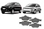 PASTILHA FREIO ECOSPORT FIESTA 1.0/1.4/1.6/2.0 02 03 04 05 06 07 08 09 COM ABS ECO1234/SYL1243/N-152 - Imagem 1