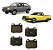 PASTILHA FREIO GOL PARATI VOYAGE SAVEIRO 1.0/1.6 94 95 ECO1047/SYL1406/N-222 - Imagem 1