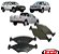PASTILHA FREIO GOL PARATI SAVEIRO 1.0/1.6/1.8 G4/G5 07/09 07 08 09 ECO1459/SYL1417/N289 - Imagem 1