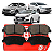PASTILHA FREIO ELANTRA I30 SANTA FÉ SORENTO VELOSTER HB20 CERATO 1.6/1.8/2.0/3.3 16V 12 13 14 15 16 17 18 19 ECO1510/SYL5264/SYL6261/N-1272 - Imagem 1