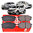 PASTILHA FREIO DIANTEIRA iX35 SONATA TUCOSN 2.0/2.4 16V 10 11 12 13 14 15 16 SPORTAGE 11 12 13 14 15 ECO1438/SYL5260/N-1751 - Imagem 1