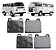 PASTILHA FREIO CARAVELLE 1.6/1.7/2.0/2.1 KOMBI PICK-UP/FURGÃO 82 83 84 85 86 87 88 89 90 91 92 93 94 95 96 97 98 99 00 01 02 03 04 05 06 07 08 09 10 11 12 13 14 ECO1053/SYL1404/N-208 - Imagem 1