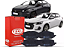 PASTILHA FREIO ONIX 1.0 TURBO/ASPIRADO 20 21 22 23 MANUAL/AUTOMÁTICO LT/LTZ/PREMIER/PLUS ECO1651/SYL4082/N-2092 - Imagem 1
