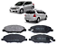 PASTILHA FREIO DIANTEIRA LIVINA TIDA 1.6/1.8 16V 06 07 08 09 10 11 12 13 14 ECO1478/SYL3176/N-1277 - Imagem 1