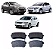 PASTILHA FREIO TRASEIRO TRASEIRA i30 ix35 SONATA TUCSON 2.0/2.4 16V CANDEZA CERATO PICANTO RIO SPORTAGE 1.4/1.5/1.6/2.0/3.5 16V/24V V6 09 10 11 12 13 14 15 16 ECO1490/SYL3273/N-1259/N-1267 - Imagem 1