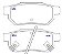 PASTILHA FREIO TRASEIRO TRASEIRA HONDA CITY 1.5 16V 09/16 CIVIC 1.5/1.6 90/96 CRX 87/91 PRELUDE 90/92 CONCERTO 1.5/1.6 89/95 87 88 89 90 91 92 09 10 11 12 13 14 15 16 ECO1396/SYL2250/N1458 - Imagem 2