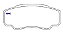 PASTILHA FREIO TRASEIRO TRASEIRA CITROEN JUMPER 01/09 DUCATO 01/09 BOXER 02/10 01 02 03 04 05 06 07 08 09 10 11 12 ECO1325/SYL1152/N1169 - Imagem 2