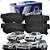 PASTILHA FREIO TRASEIRO TRASEIRA AZERA 3.3 V6 ELANTRA 07/ SANTA FÉ 01/06 2.7 V6 SONATA 01/10 TUCSON 04/12 KIA SPORTAGE 2.0/2.7 05/10 01 02 03 04 05 06 07 08 09 10 ECO1440/SYL2276/N1233 - Imagem 1