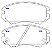 PASTILHA FREIO HYUNDAI TUCSON 06/18 SONATA 03/05 CADENZA EX 3.5 MAGENTIS 07/ OPTIMA 03/06 KIA SOUL 1.6 16V SPORTAGE 2.0/2.7 05/10 03 04 05 06 07 08 09 10 11 12 13 14 15 16 17 18 ECO1388/SYL2274/N1231 - Imagem 2