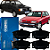 PASTILHA FREIO DIANTEIRA TIPO UNO 1.5R/1.6R 87 88 89 90 91 92 93 94 95 96 97 ECO1073/SYL1192/N-521 - Imagem 1