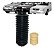 KIT BATENTE AMORTECEDOR DIANTEIRO COXIM COIFA SUPORTE GOL PARATI SAVEIRO BOLA G2 95/99 SANTANA 91/06 91 92 93 94 95 96 97 98 99 00 01 02 03 04 05 06 15256 - Imagem 1